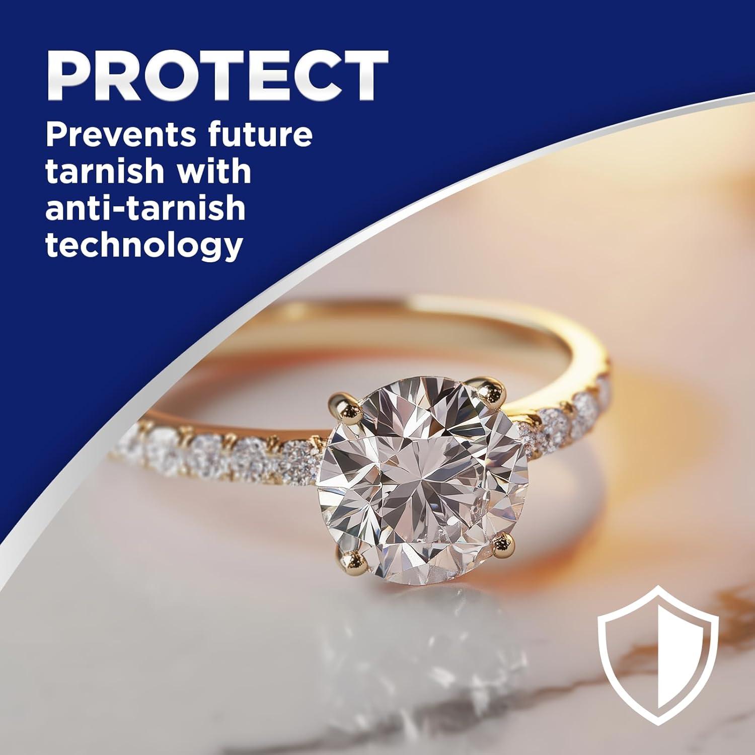 image:imageWeiman Gold amp Diamond 3in1 Wipes The Premium Jewelry Cleaner Removes Tarnish and Dirt Restores amp Protect Sparkle and Shine EasytoUse Wipes Safe for Silver Platinum Gemstone Titanium