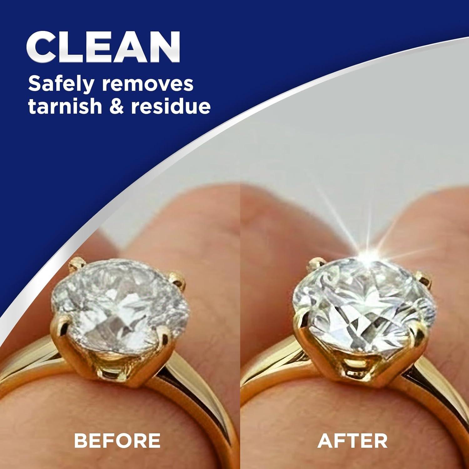 image:imageWeiman Gold amp Diamond 3in1 Wipes The Premium Jewelry Cleaner Removes Tarnish and Dirt Restores amp Protect Sparkle and Shine EasytoUse Wipes Safe for Silver Platinum Gemstone Titanium