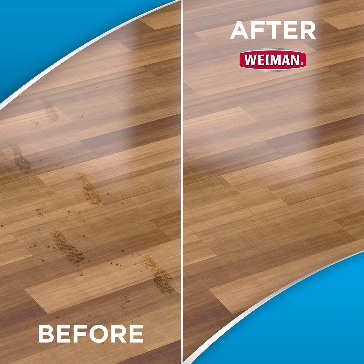image:imageWeiman Hardwood Floor Cleaner 128 Ounce Refill Finished Engineered Hardwood Floors32 Fl Oz Pack of 2