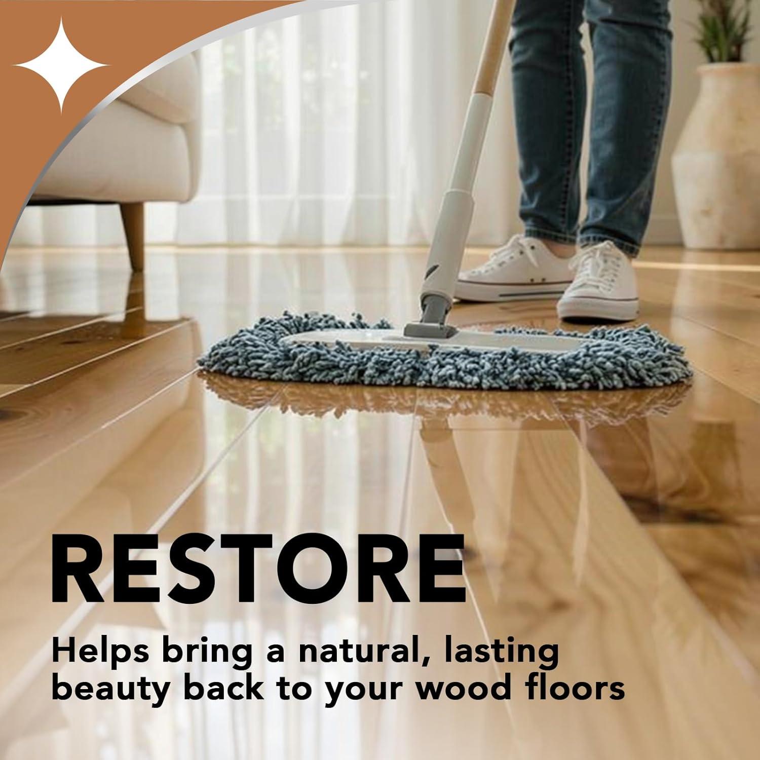 image:imageWeiman Wood Floor Polish and Restorer 32 Oz 3PC Bundle HighTraffic Hardwood Floor Natural Shine Removes Scratches Leaves Protective Layer32 Oz Cleaner Polisher