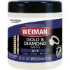 image:imageWeiman Gold amp Diamond 3in1 Wipes  The Premium Jewelry Cleaner Removes Tarnish and Dirt Restores amp Protect Sparkle and Shine EasytoUse Wipes Safe for Silver Platinum Gemstone Titanium