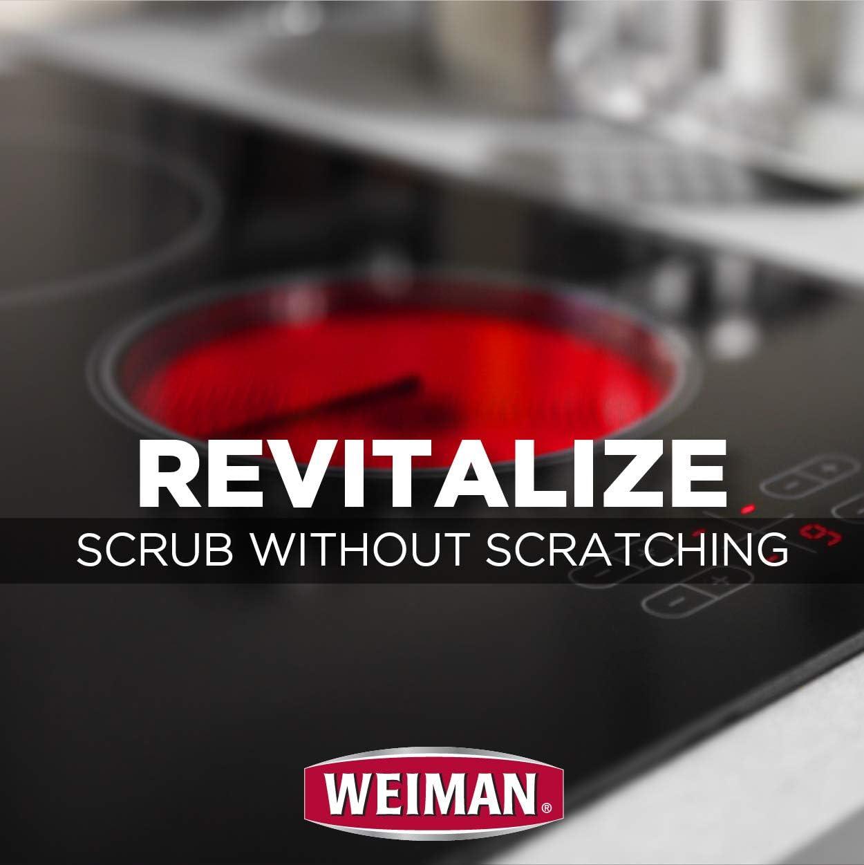 image:imageWeiman NonAbrasive No Scratch Induction Glass Ceramic Stove Cooktop Heavy Duty Cleaner and Polish 20 Ounce15 Ounce Pack of 1