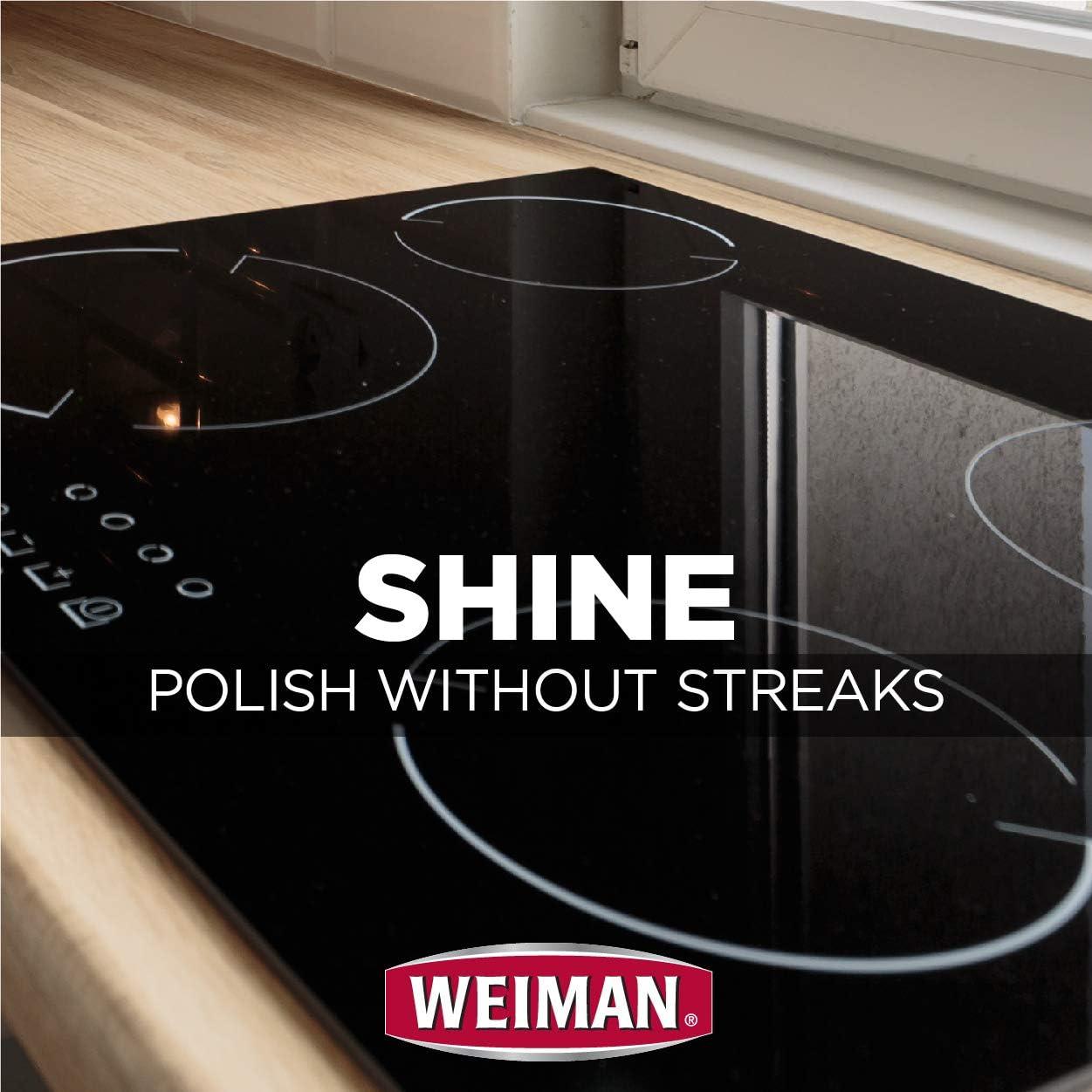 image:imageWeiman NonAbrasive No Scratch Induction Glass Ceramic Stove Cooktop Heavy Duty Cleaner and Polish 20 Ounce15 Ounce Pack of 1