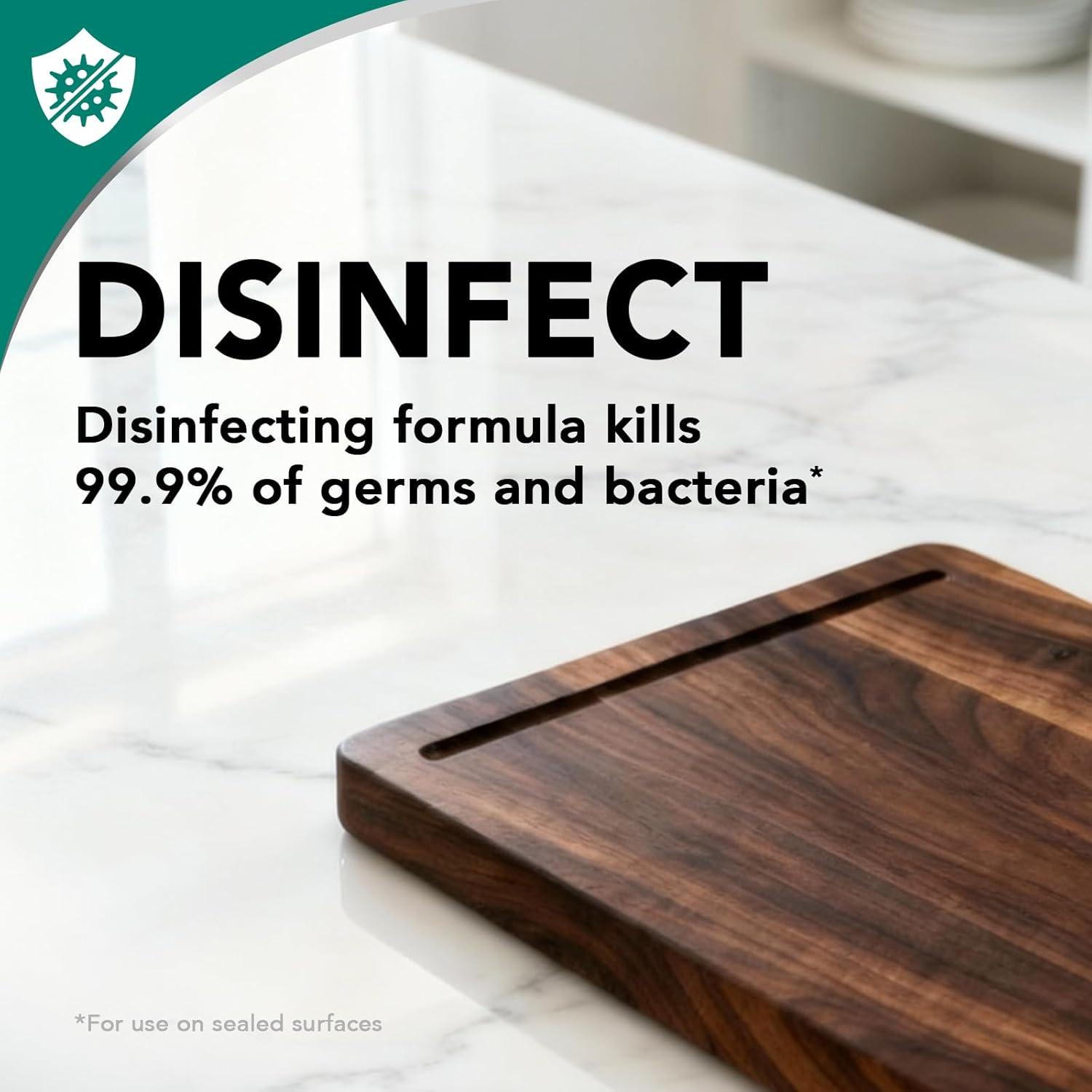 image:imageWeiman Disinfectant Granite Cleaner and Polish With Microfiber Cloth Safely Clean Disinfect and Shine Granite Marble Soapstone Quartz Quartzite Slate Limestone Corian Laminate Tile Countertop