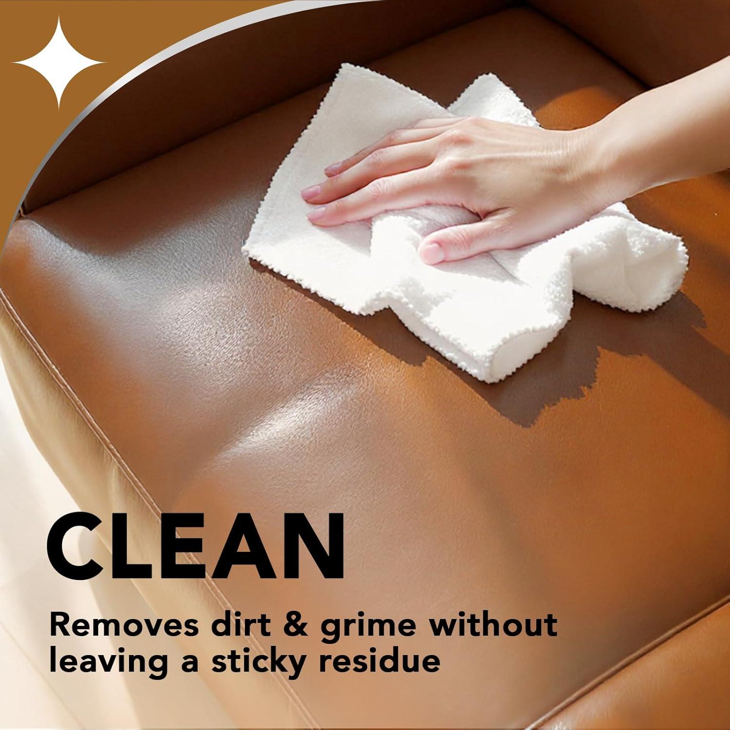 image:imageWeiman Leather Cleaner amp Conditioner Cleans Restores amp Protects Leather UV Protection Prevent Cracking amp Fading For Car Seats Sofas Shoes Bags amp All Finished Leather Surfaces 1 Pack 12 Fl Oz6 Pack 22 Fl Oz