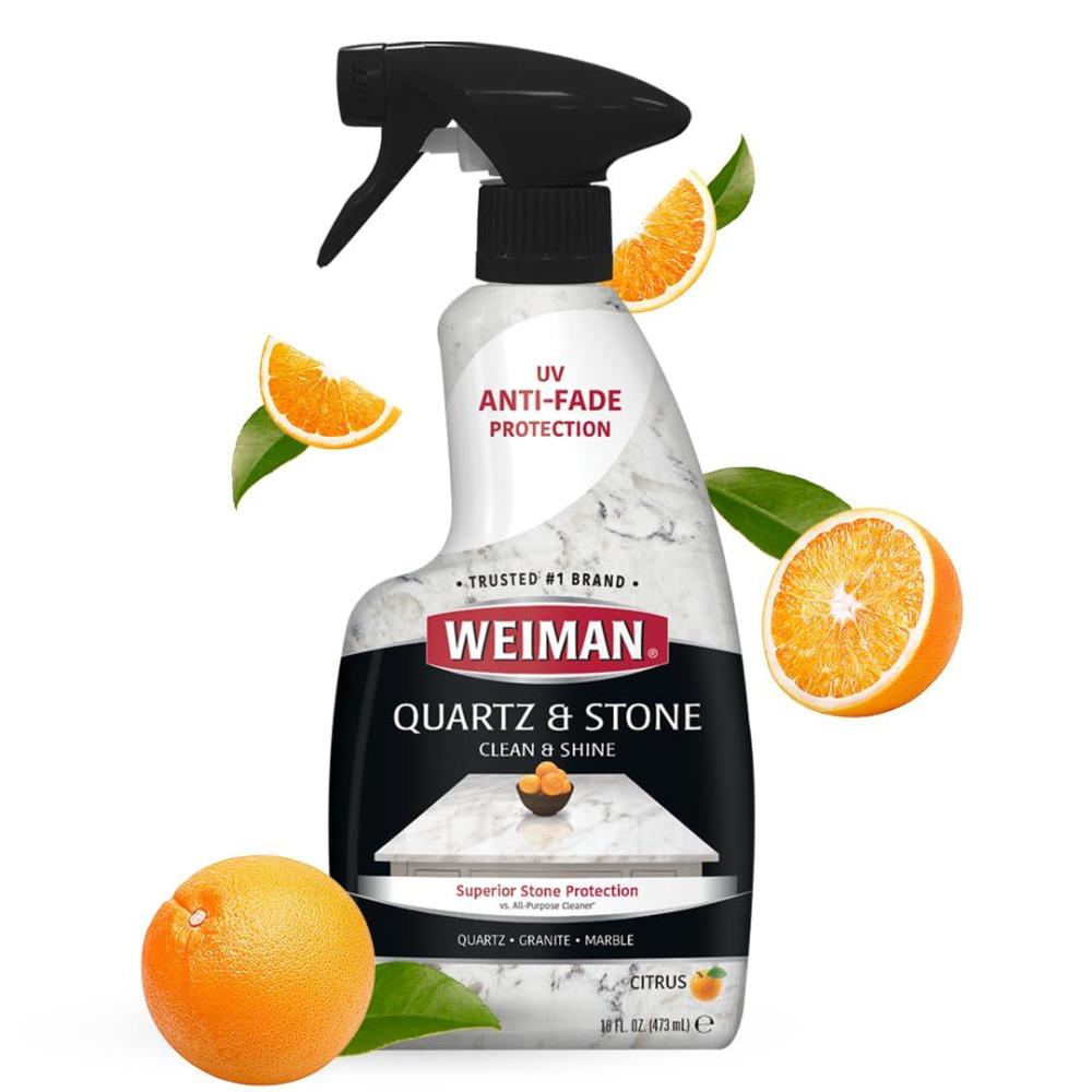 image:imageWeiman Quartz Countertop Cleaner and Polish Clean amp Shine Your Quartz Countertops Islands and Stone Surfaces with UV ProtectionCleaner and Polish