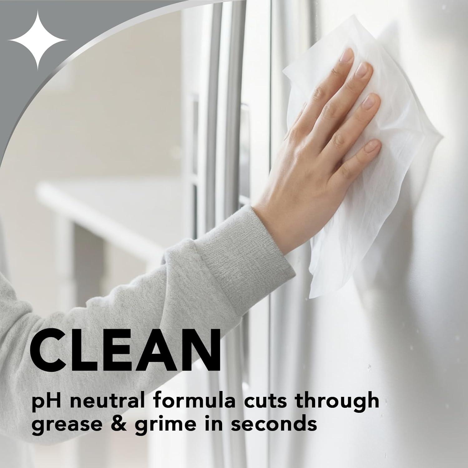 image:imageWeiman Stainless Steel Cleaner amp Polish Kit 2 Wipes amp Cloth AntiFingerprint Removes Grease Water Spots Streaks amp Residue Polishing Cleaner Safe for Appliances Chrome Sinks amp Grill Exteriors