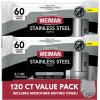 image:imageWeiman Stainless Steel Cleaner amp Polish Kit 2 Wipes amp Cloth AntiFingerprint Removes Grease Water Spots Streaks amp Residue Polishing Cleaner Safe for Appliances Chrome Sinks amp Grill Exteriors